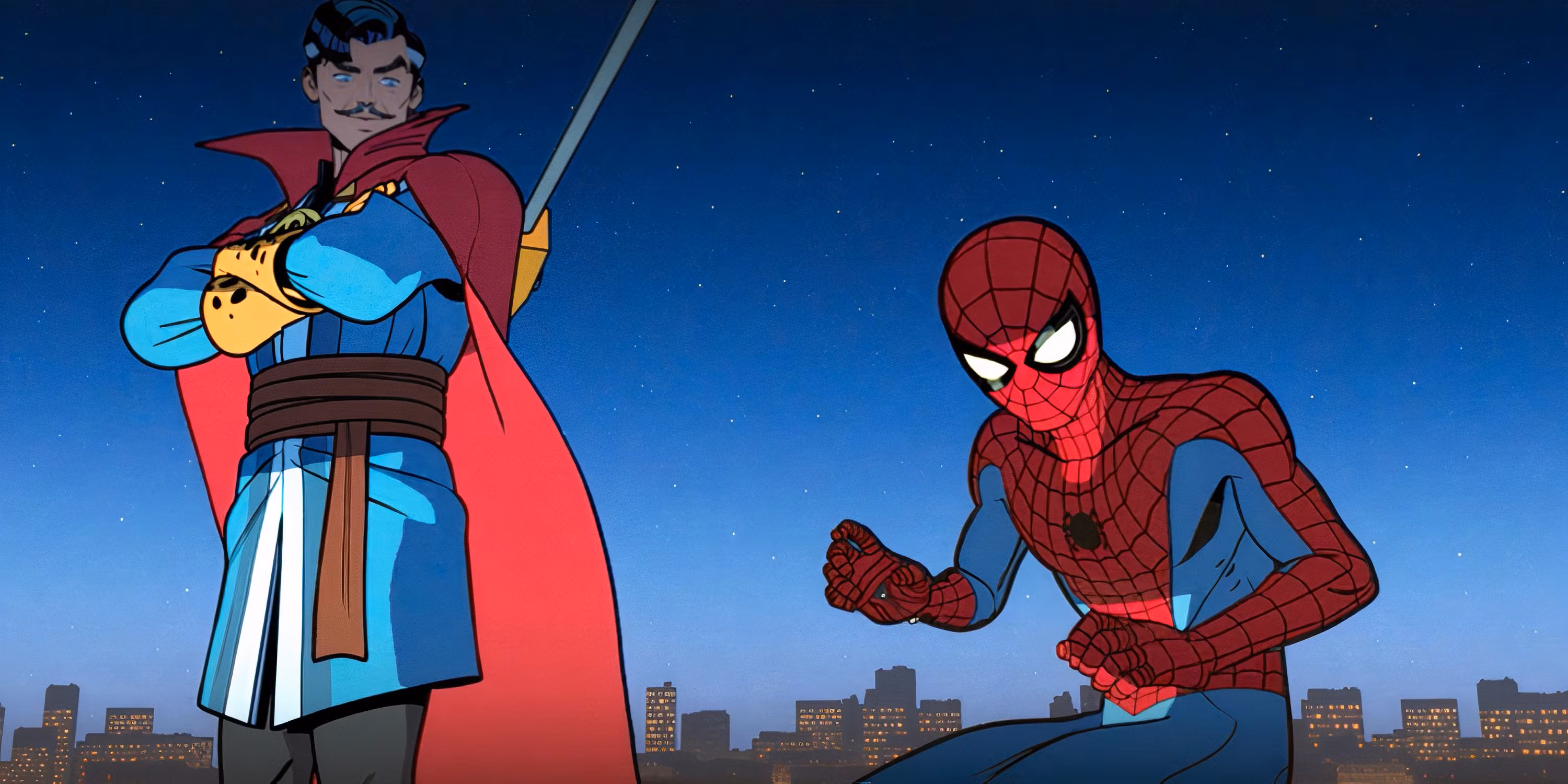 Doctor Strange and Spider-Man in Your Friendly Neighborhood Spider-Man.